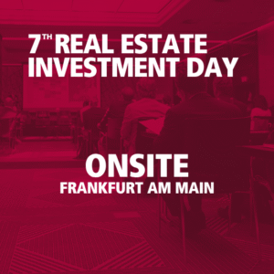 ONSITE TICKET for the 7th REAL ESTATE INVESTMENT DAY